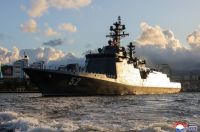 Navio de guerra norte-coreano que tombou é incorporado à frota