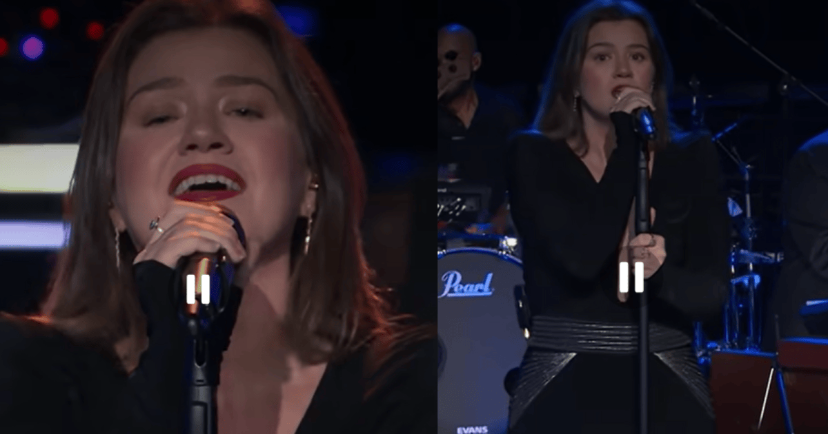 Kelly Clarkson se esforçou para não “soar como um gato morrendo” no palco