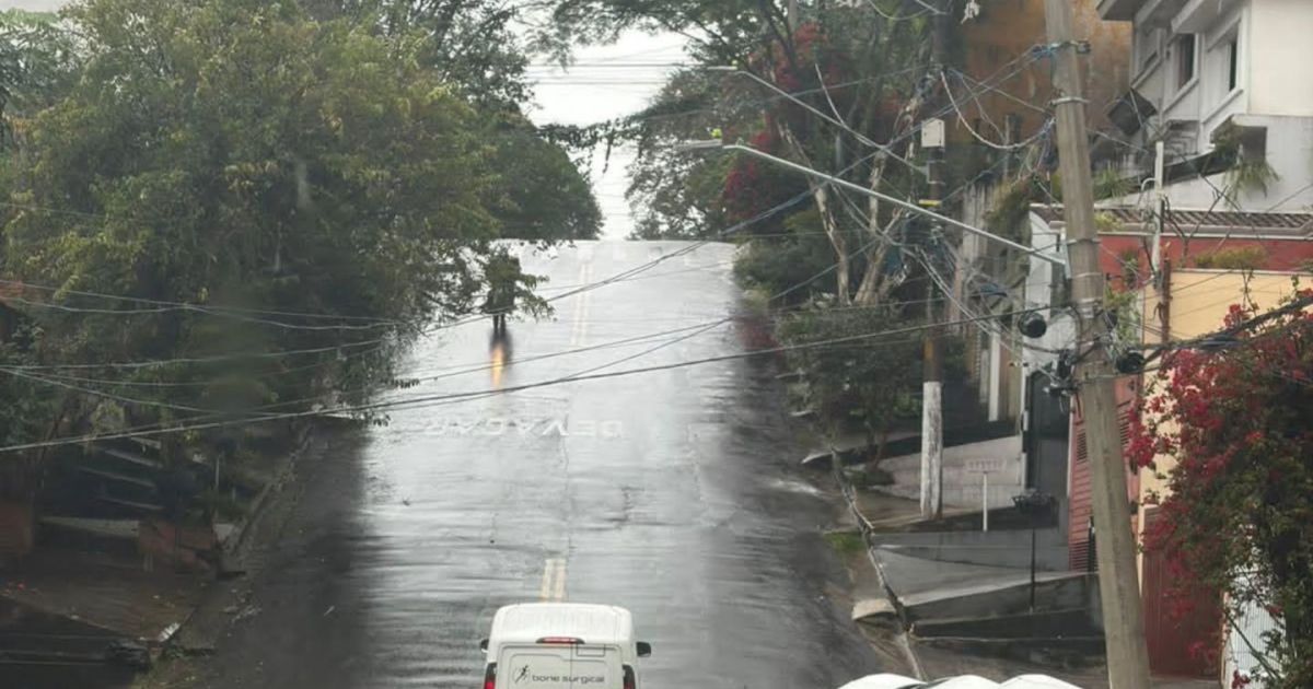 Ruas inclinadas em bairro de São Paulo com ladeiras íngremes