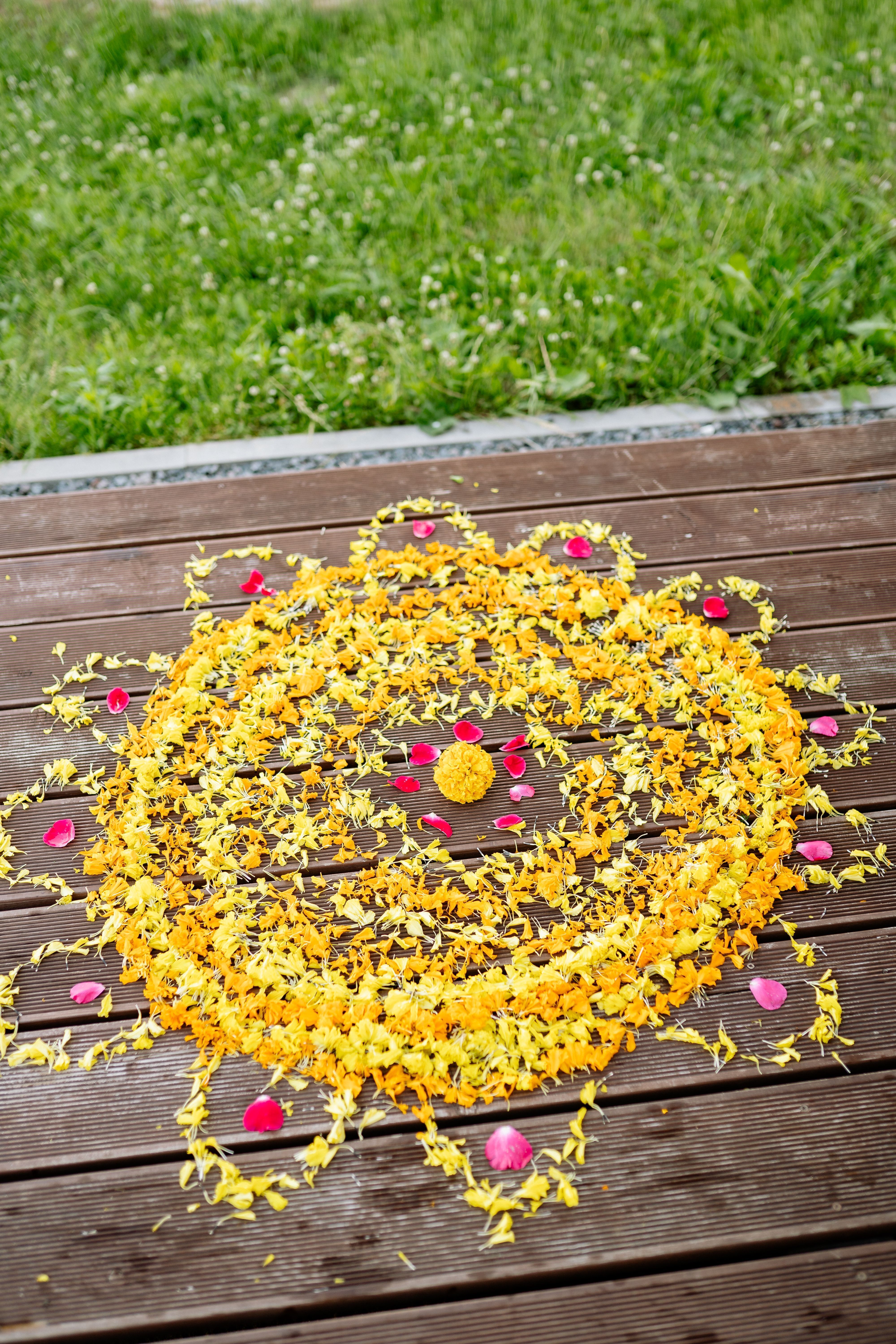 Mandala de flores • Pexels