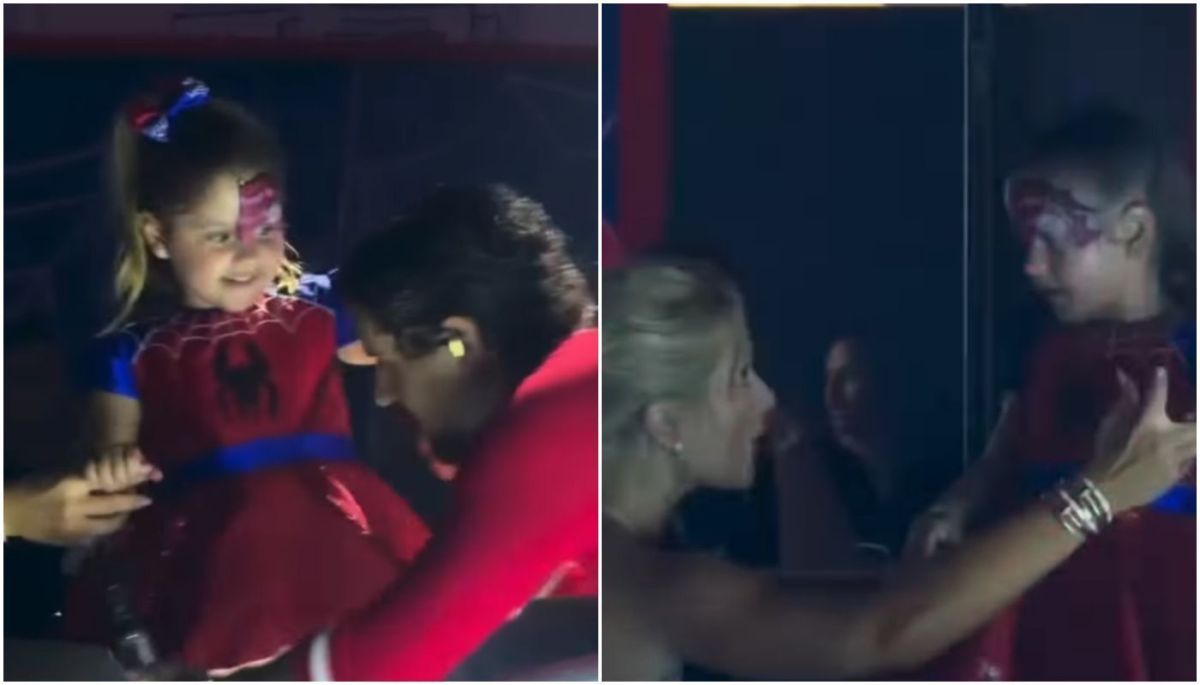 Zé Felipe canta música dele e Ana Castela com Virginia na plateia em festa