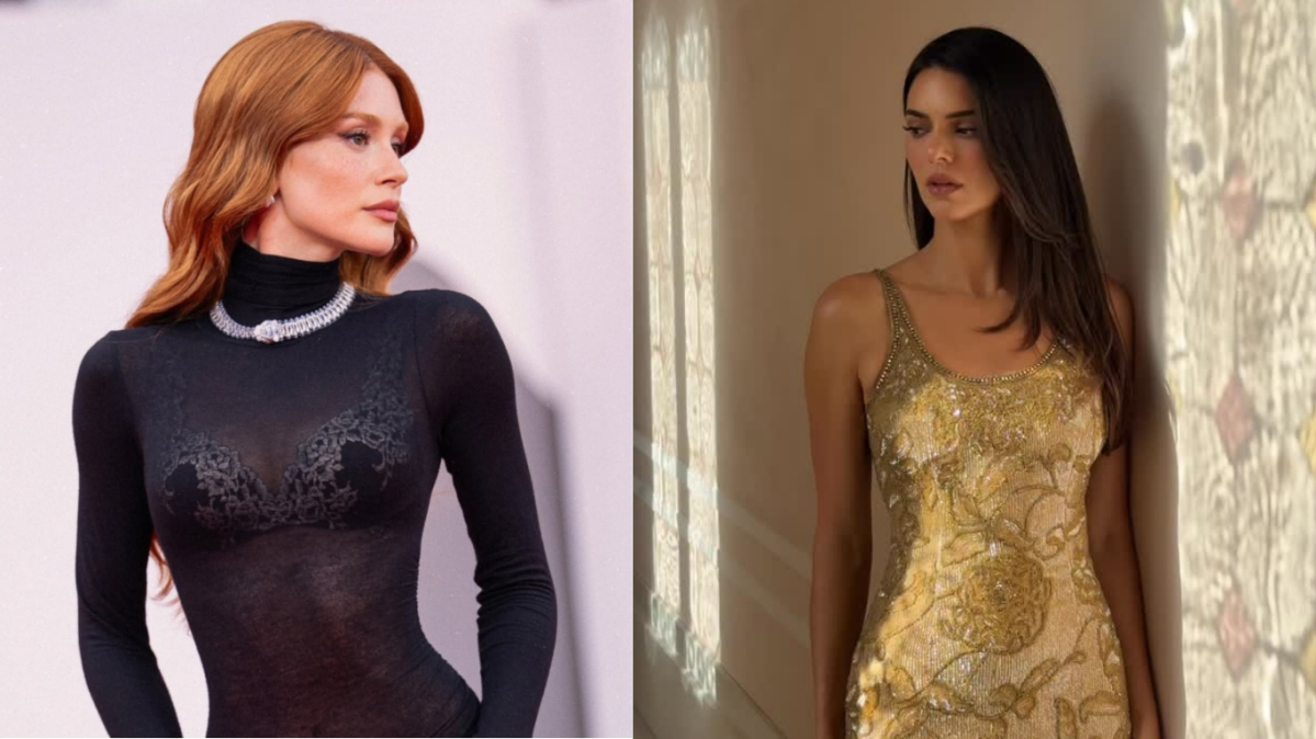 Web exalta Marina Ruy Barbosa em encontro com Kendall Jenner: “Ofuscou”