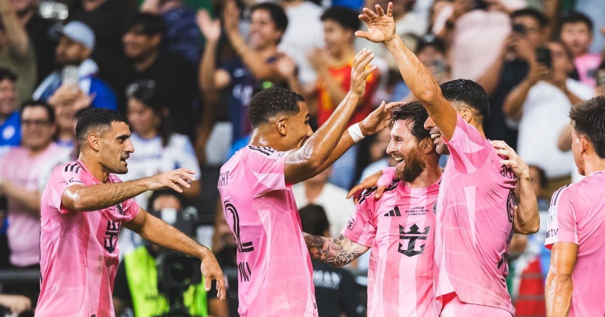 Messi marca 100º gol pelo Inter Miami e conquista título