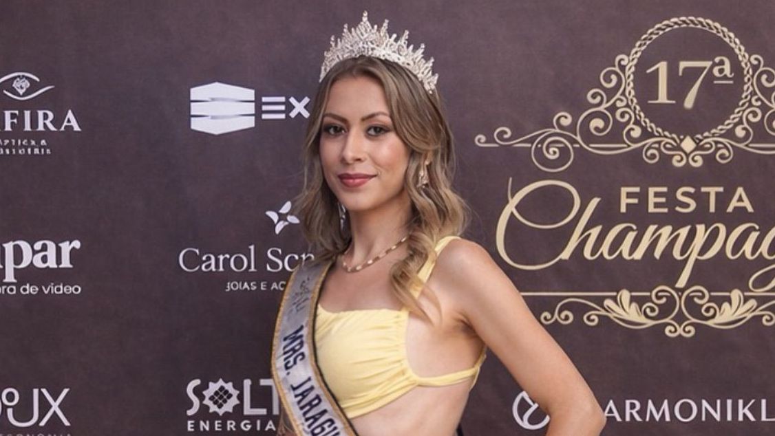 Miss Jaraguá do Sul estava passando por tratamento de câncer quando foi coroada