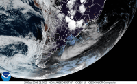 Ciclone extratropical deixa estados em atenção para risco de temporais