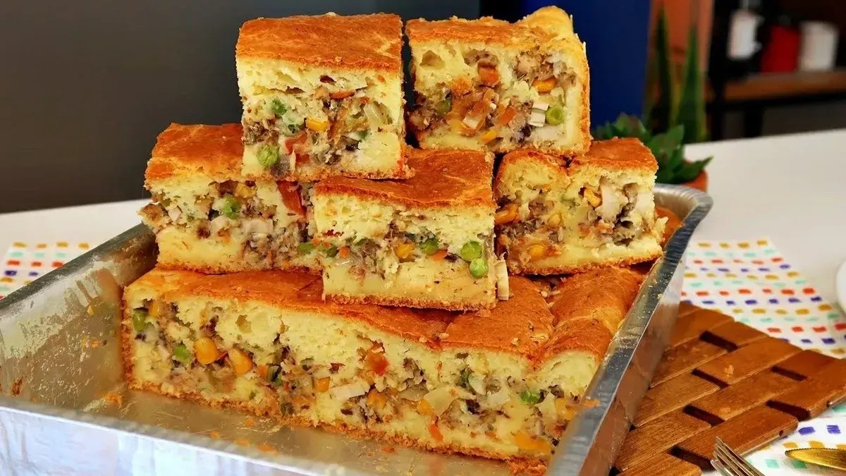 Torta de sardinha surpreende em cardápio