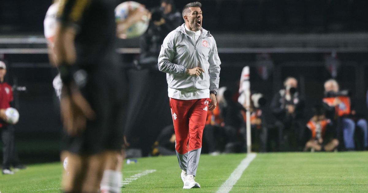 Inter: Pezzolano admite “desespero” e vê cenário difícil no Brasileirão