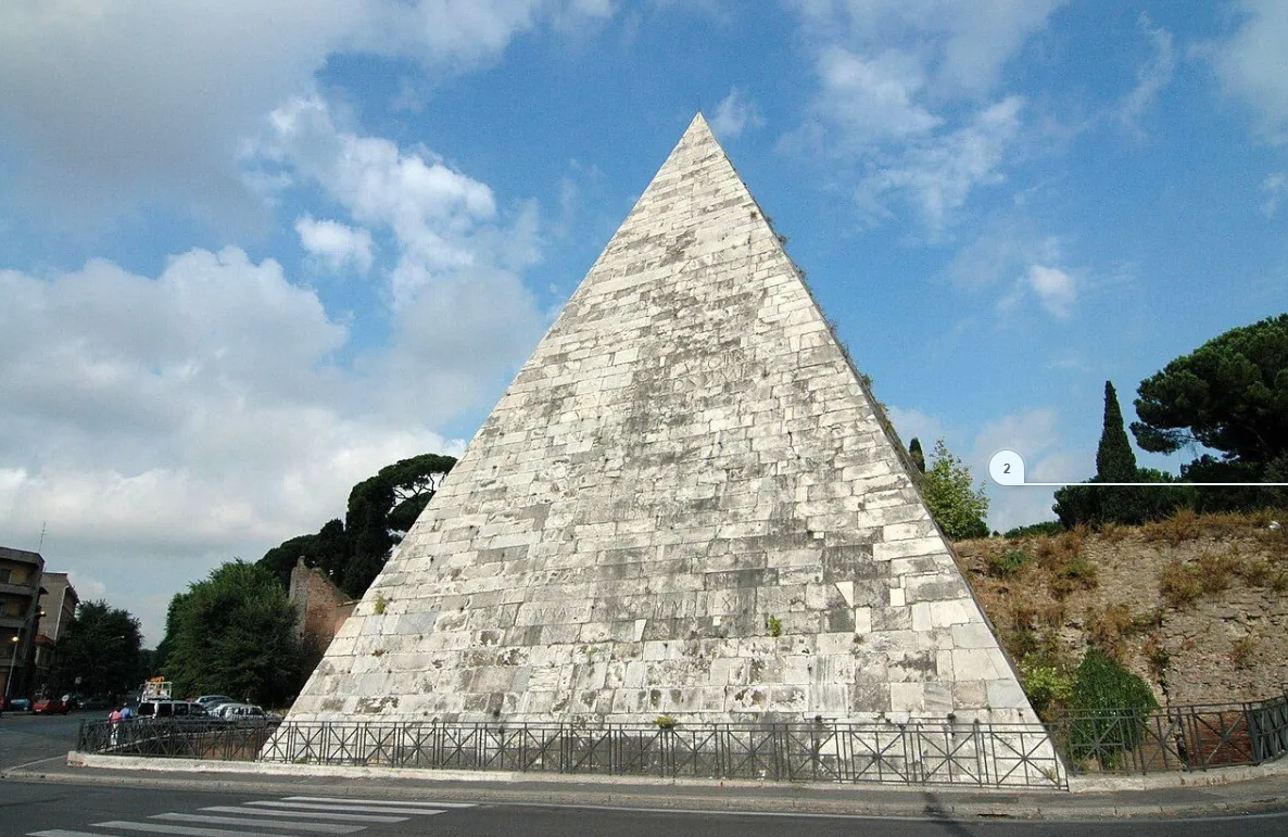 Roma reabre pirâmide de 2 mil anos após restauração: conheça o monumento
