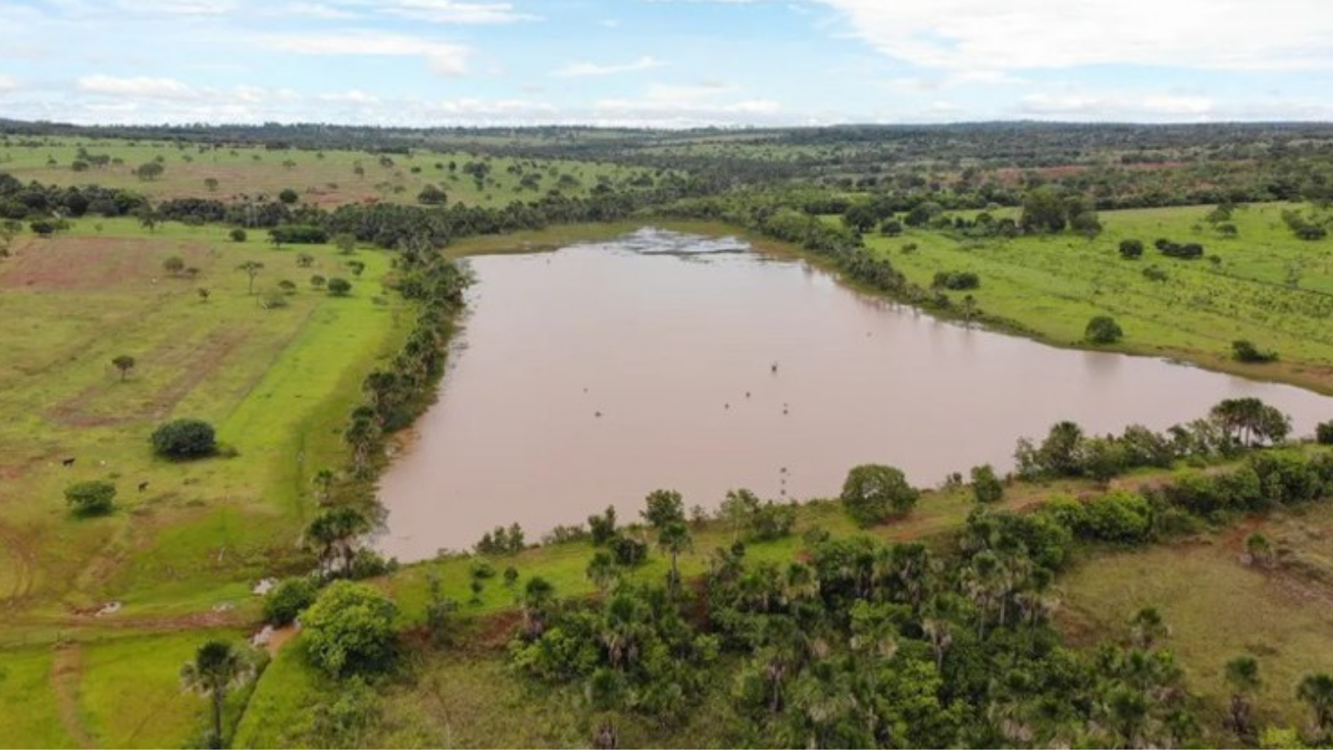 Barragem do Bicano é uma estrutura de terra de 266 metros de comprimento que acumula cerca de 50 mil metros cúbicos de água