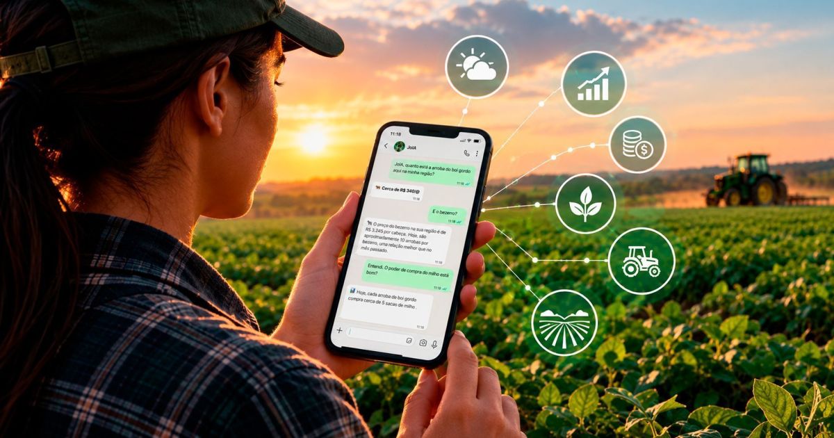Decisões no campo ganham apoio de dados em tempo real