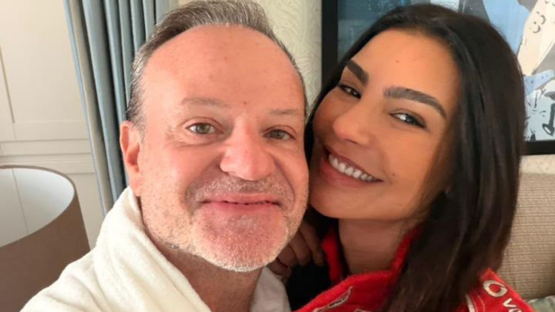 Cíntia Chagas confirma término de namoro com o piloto Rubens Barrichello