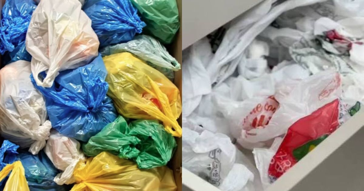 Psicologia explica o hábito doméstico de acumular sacolas plásticas