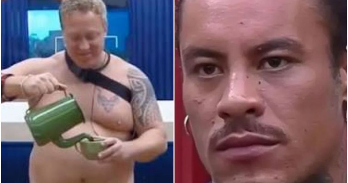 Sérgio Hondjakoff é repreendido por Murilo em A Fazenda 18 por estar de cueca