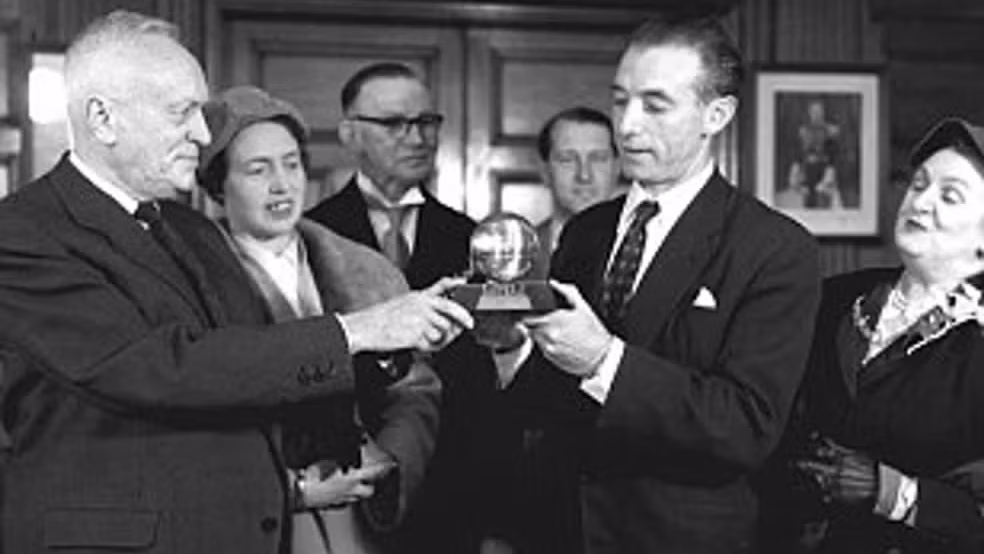 Stanley Matthews, primeiro vencedor da Bola de Ouro • Foto: Reprodução