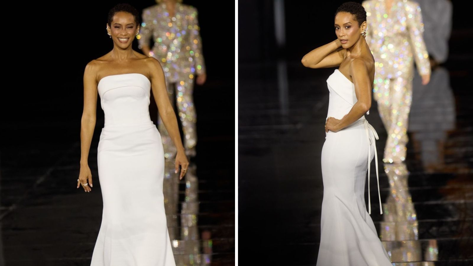 Atriz Taís Araújo no desfile Le Défilé, em Paris