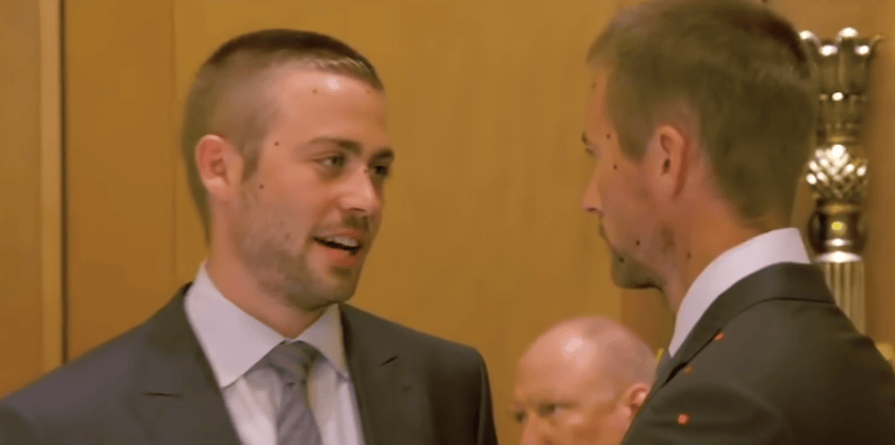 Cody e Caleb Walker como dublês de Paul Walker em “Velozes & Furiosos 7” • Reprodução/YouTube/Paul Walker/TNT Brasil