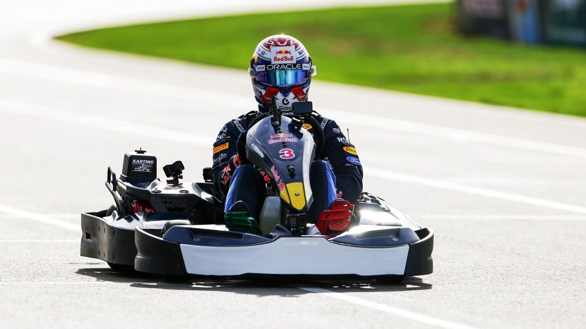 Max Verstappen supera 100 rivais e vence desafio de kart