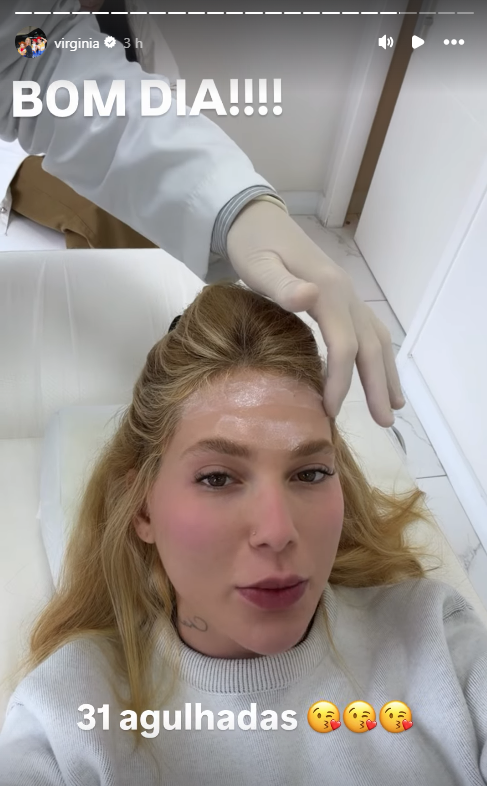 Virginia Fonseca mostra tratamento contra a enxaqueca • Instagram/Virginia Fonseca