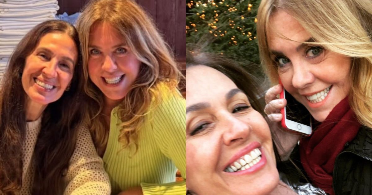 Flora Gil posa com nova namorada do viúvo de Rita Lee: “Muito assunto”