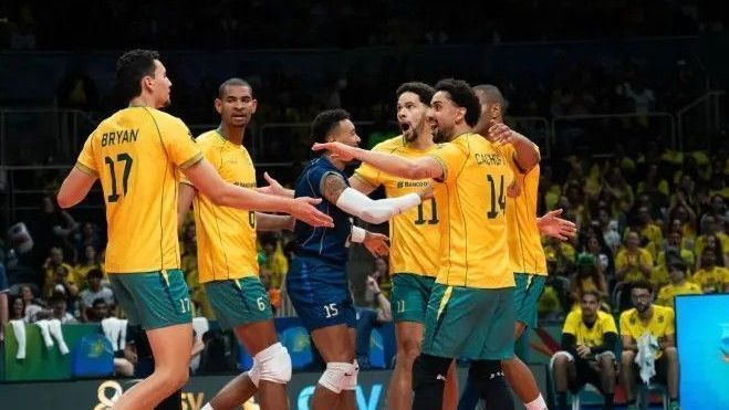 Brasil vence a Bolívia e se mantém invicto no Sul-Americano de Vôlei