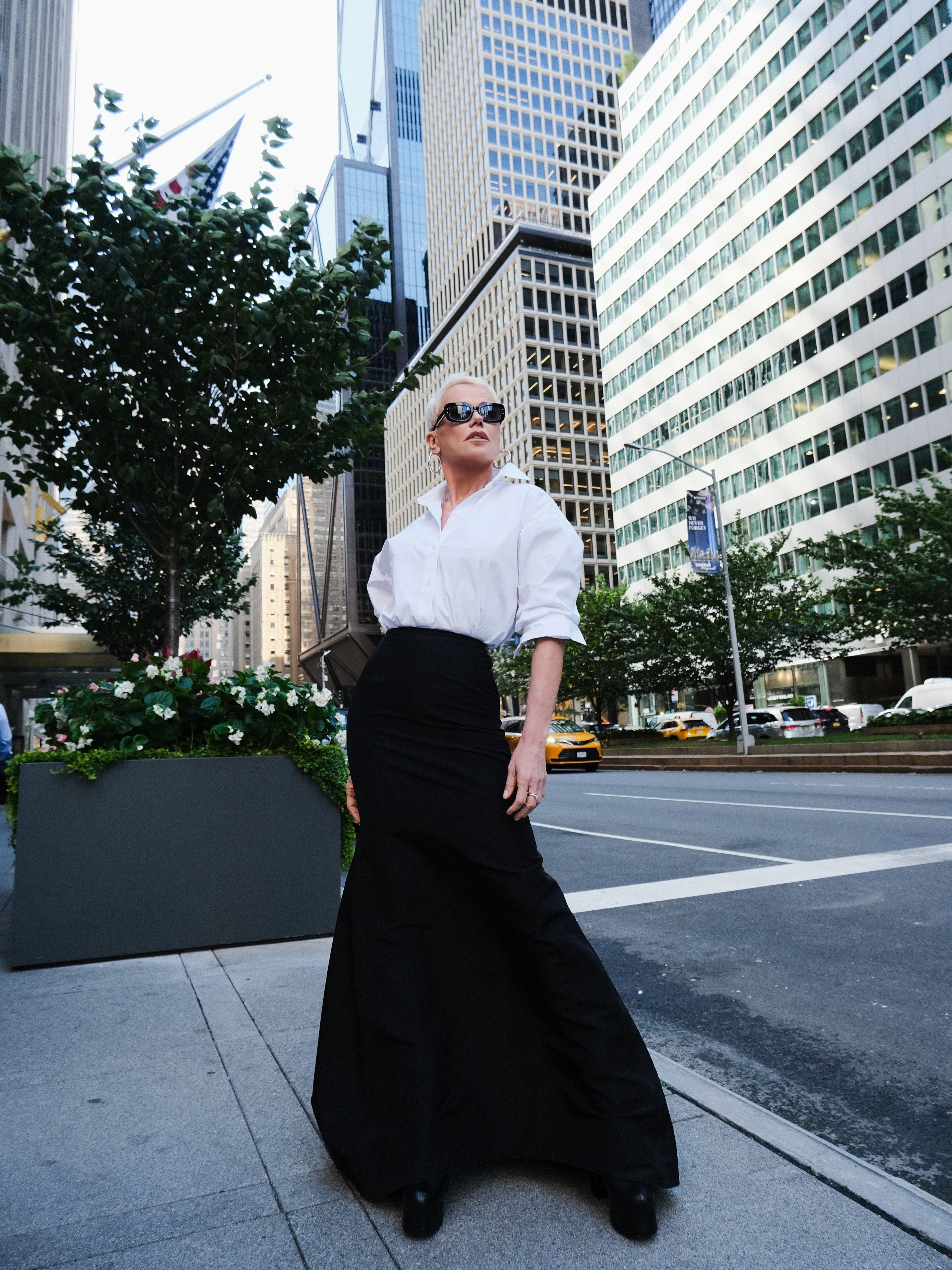 Xuxa no desfile de Carolina Herrera • Instagram/Xuxa Meneghel