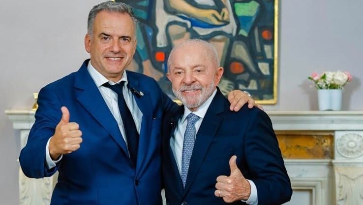 Presidentes Luiz Inácio Lula da Silva (PT) e Yamandú Orsi, do Uruguai, se reúnem em Nova York