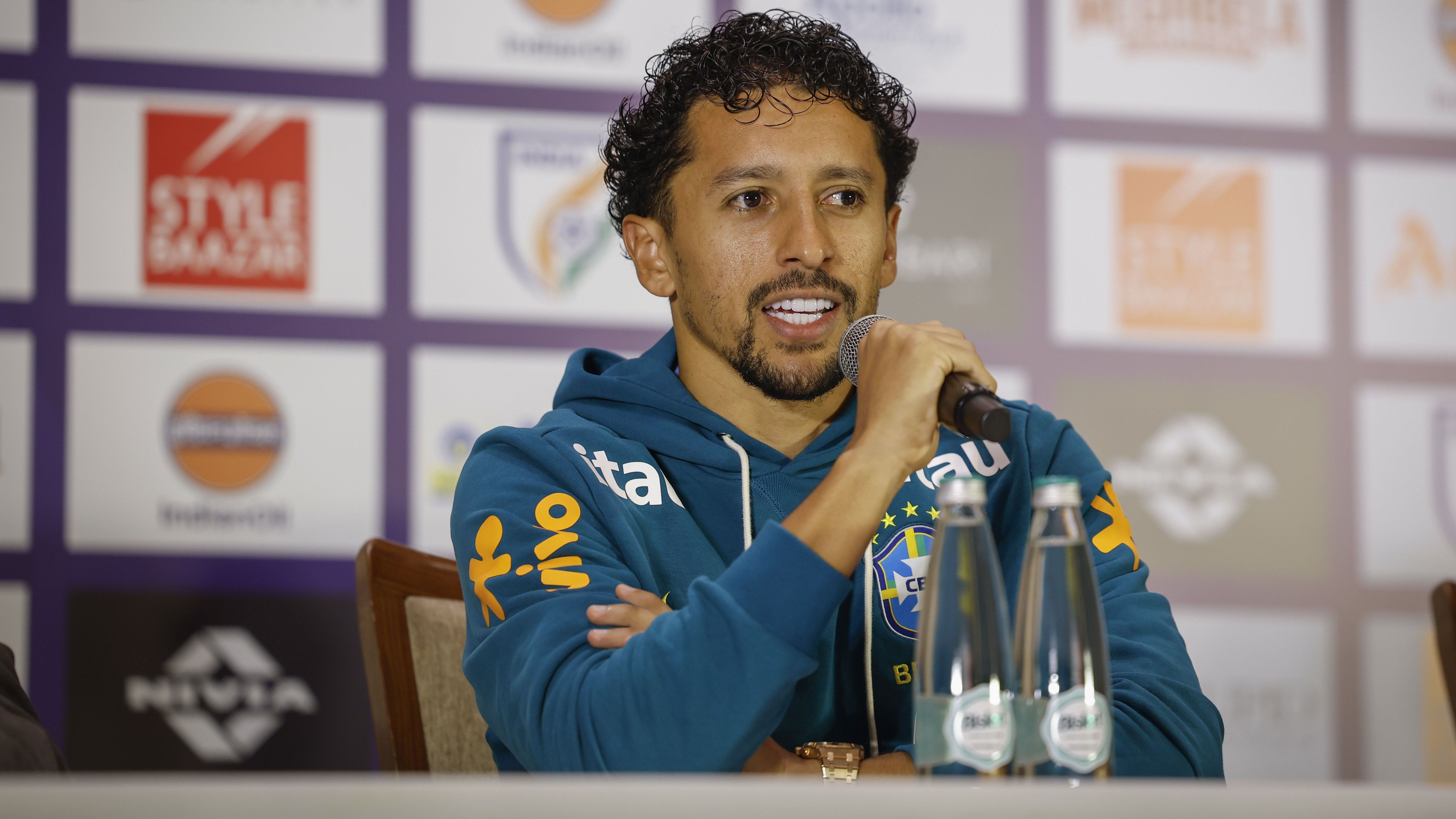 Marquinhos exalta recepção na Índia e projeta duelo da Seleção Brasileira