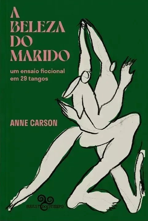 Capa do livro "A Beleza do Marido" • Divulgação / Editora do Bazar Tempo