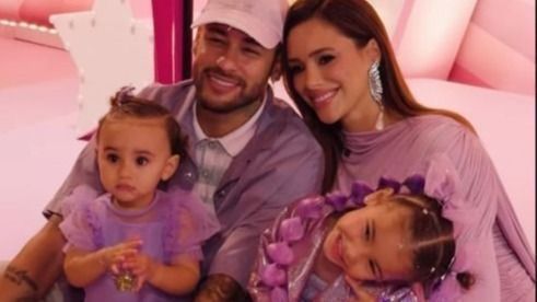 Neymar e Biancardi dão festa para Mavie na presença de famosos; veja fotos