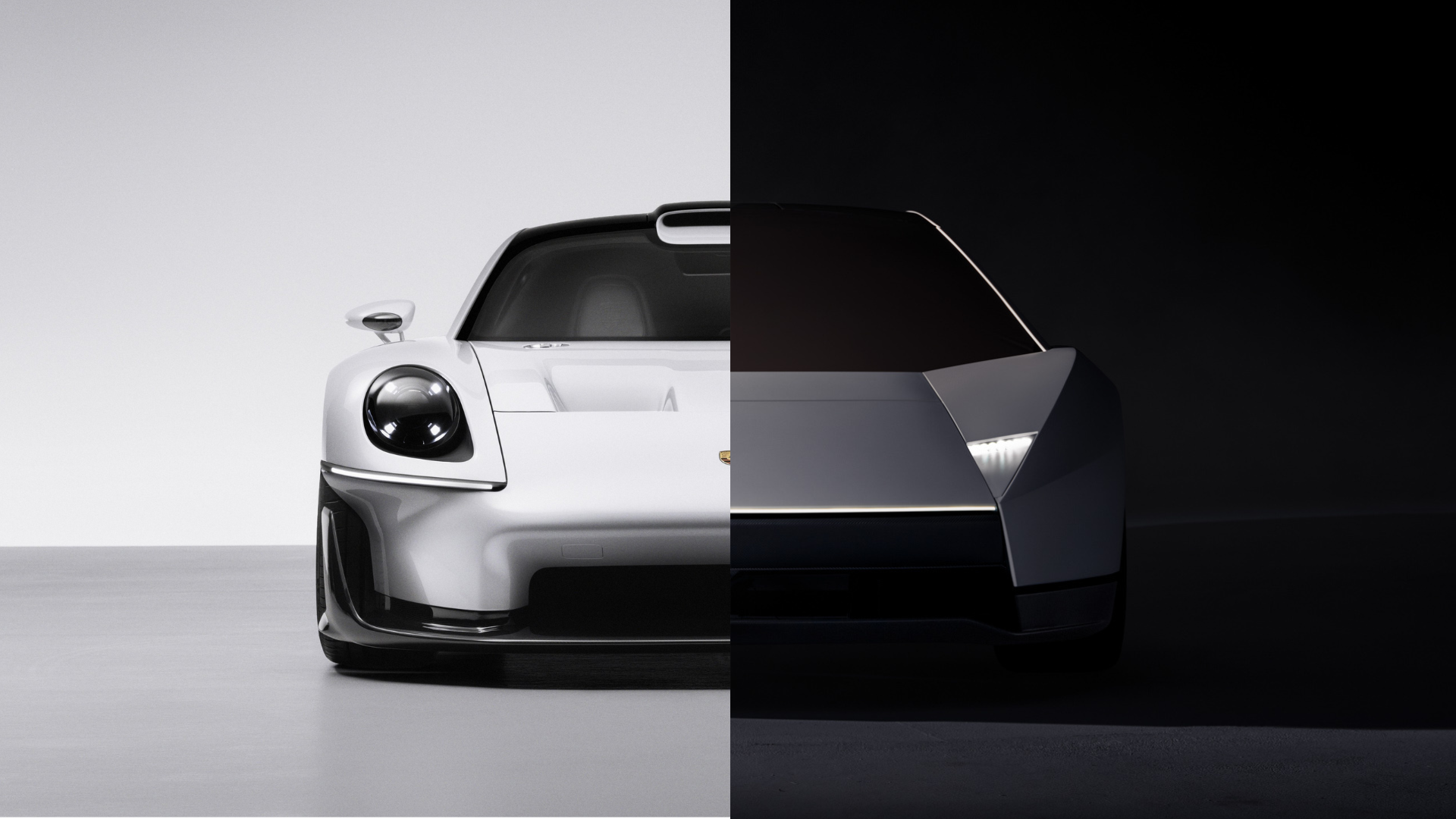 Tesla Roadster ofusca Porshe Mission S na web com revelação no mesmo dia