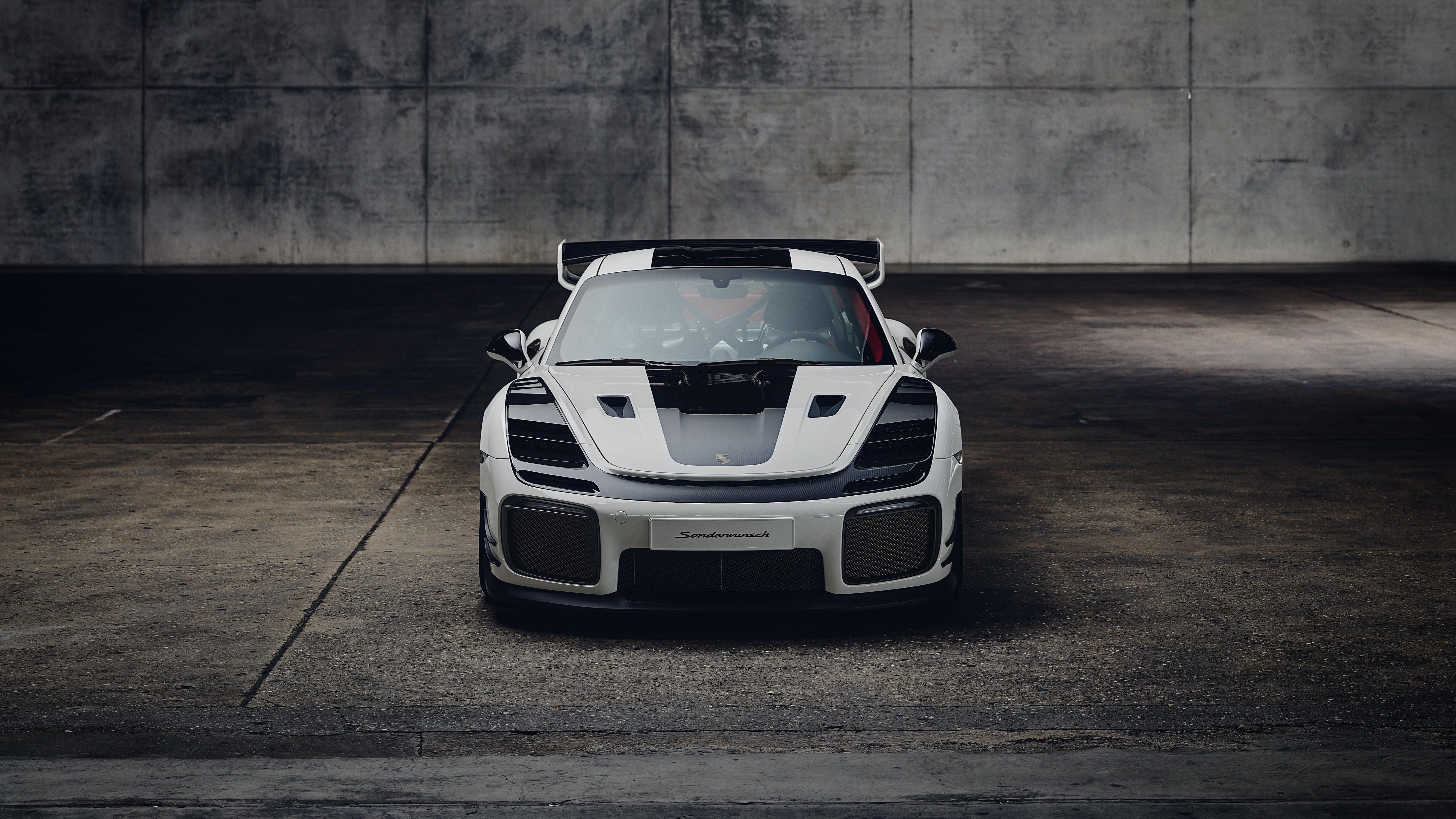 Porsche "Flachbau RS", baseado no 911 991.2 GT2 RS (2018) • Divulgação Porsche