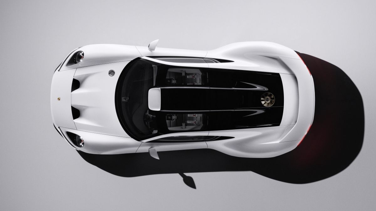 Tesla Roadster ofusca Porshe Mission S na web com revelação no mesmo dia