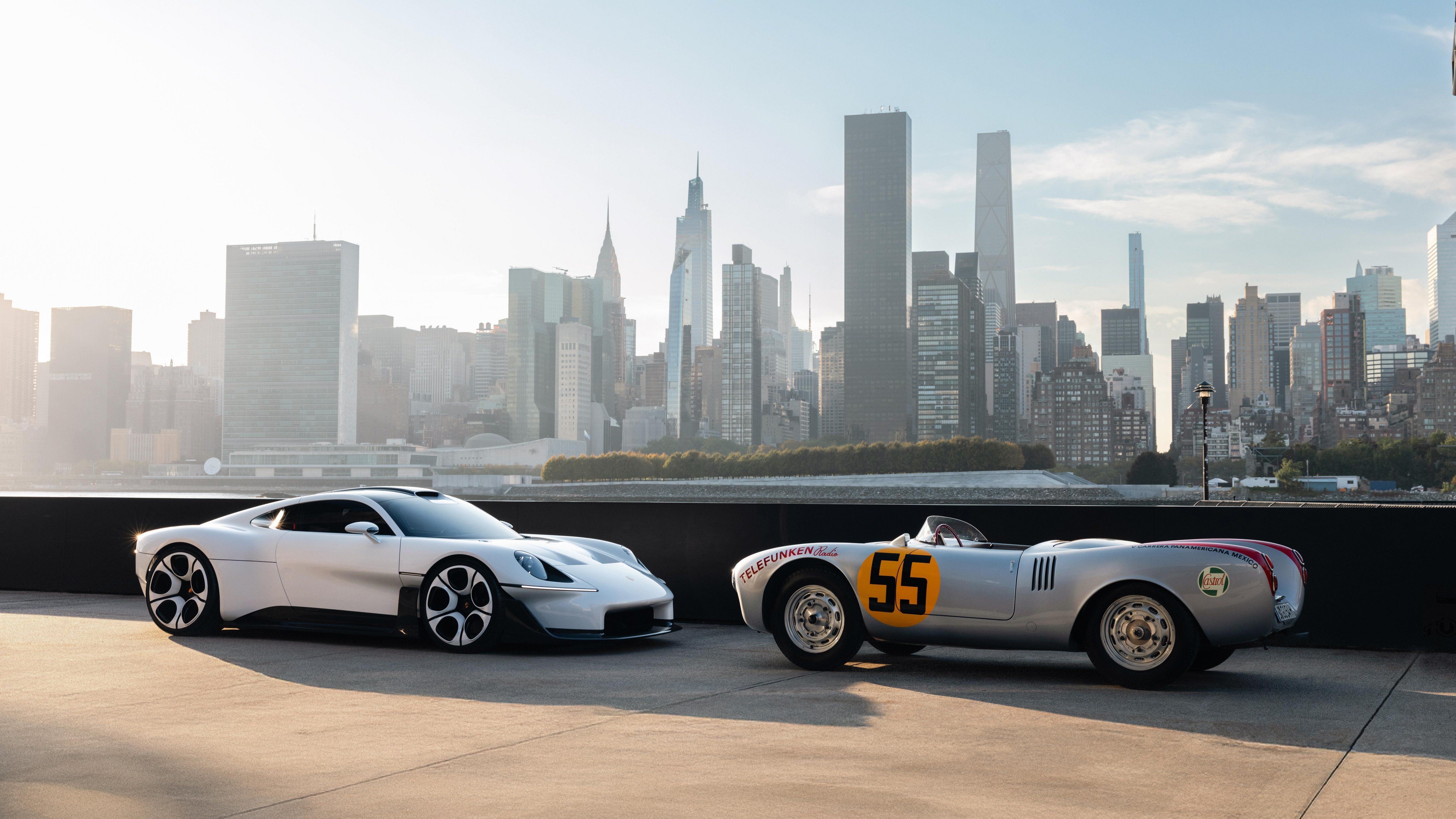 Porsche Mission S será a base da inédita linha de supercarros da montadora, que, pela primeira vez, vai oferecer um modelo esportivo de produção acima do icônico 911 • Divulgação Porsche