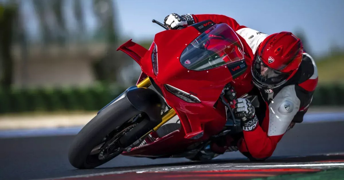 Nova Ducati Panigale V4 2027 ganha 2 cv e é 0,4 s mais rápida por volta