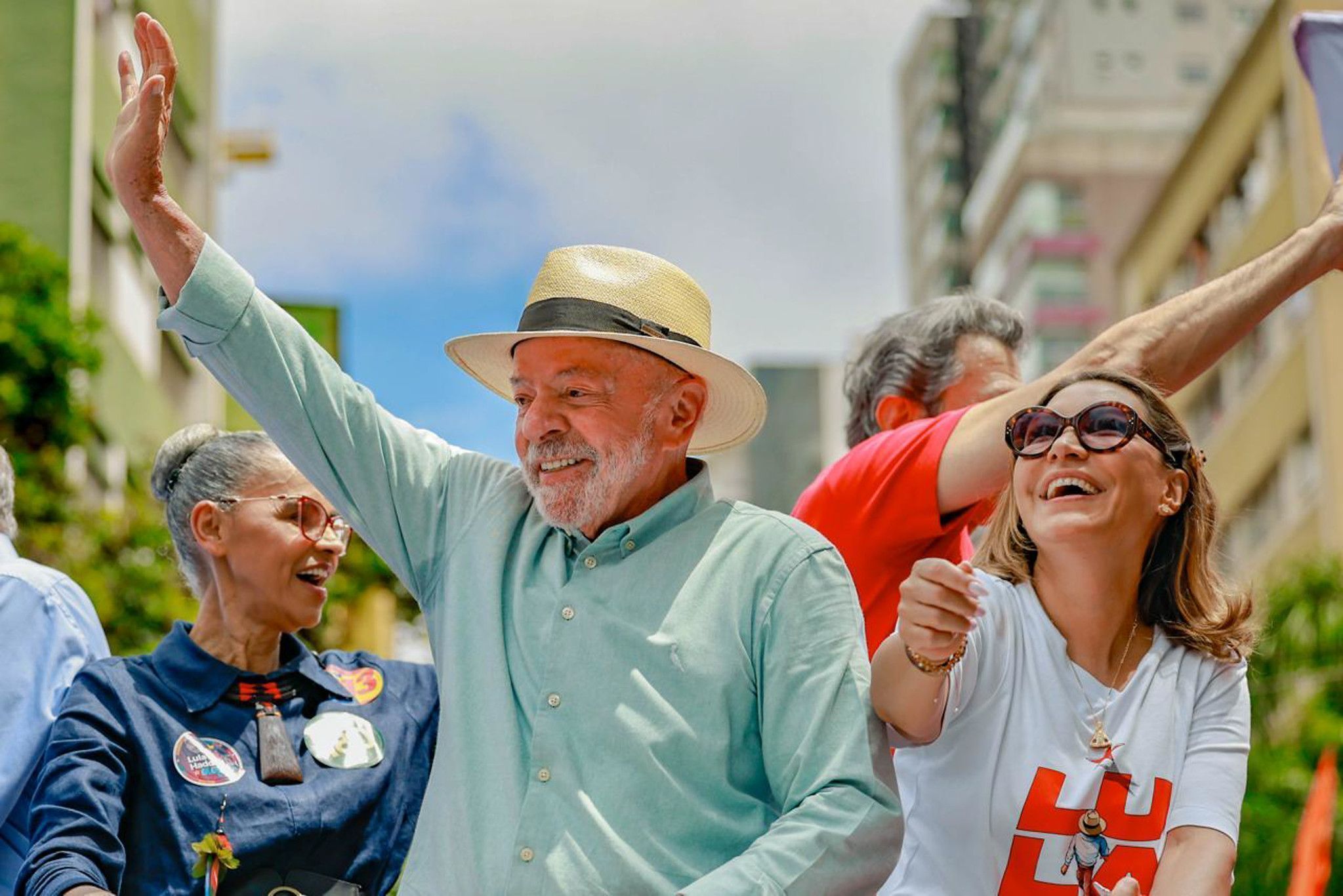 O presidente e candidato à reeleição, Luiz Inácio Lula da Silva (PT)