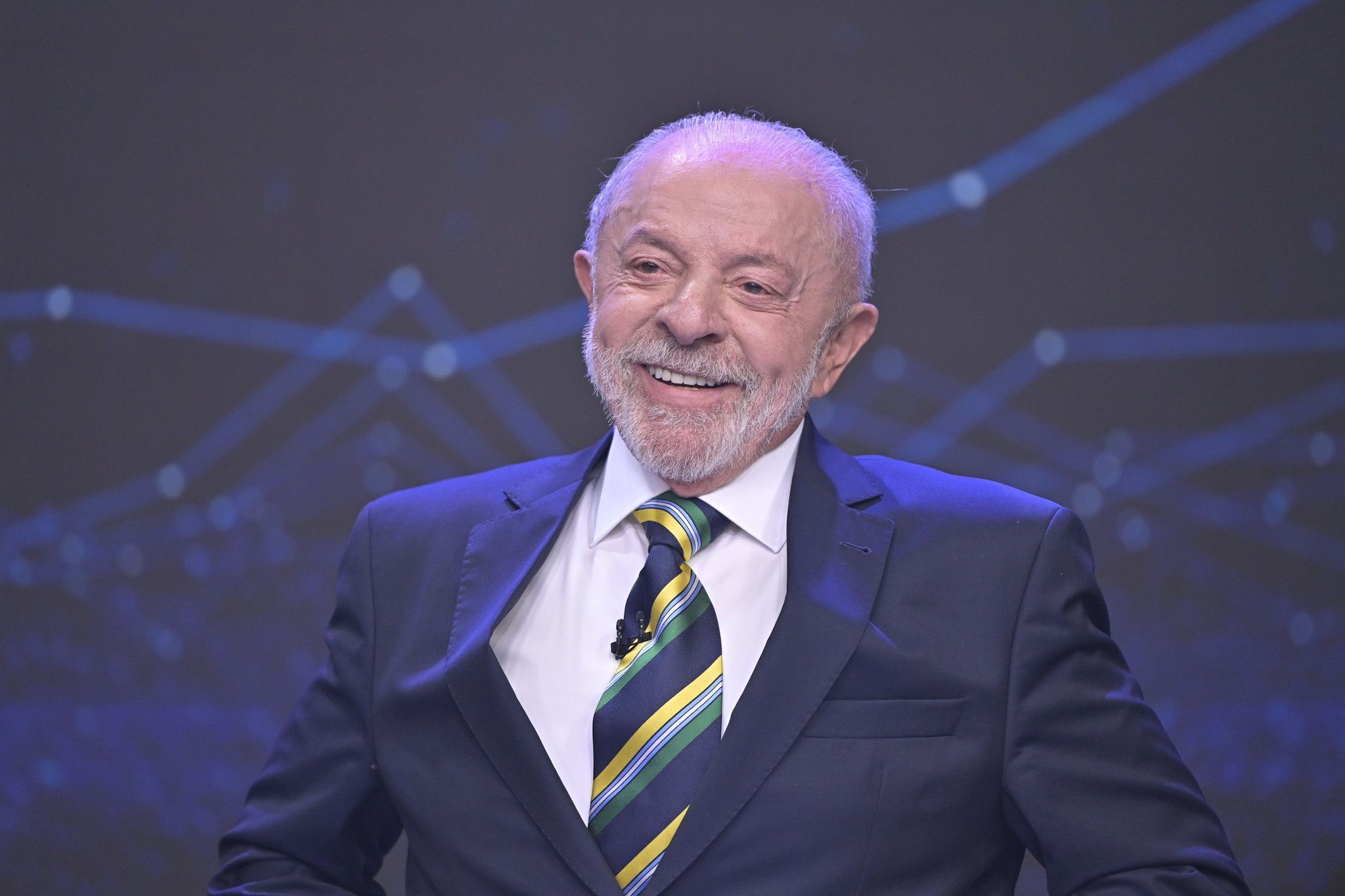 Presidente Luiz Inácio Lula da Silva (PT) em debate da Band