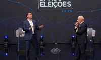 Lula defende inovação e economia verde; Flávio fala em expandir internet