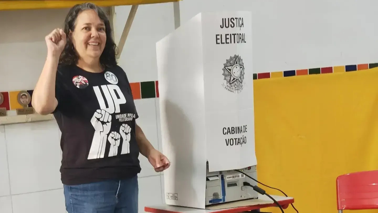 Luciana Amorim (UP), candidata ao governo de Goiás • Reprodução/Instagram