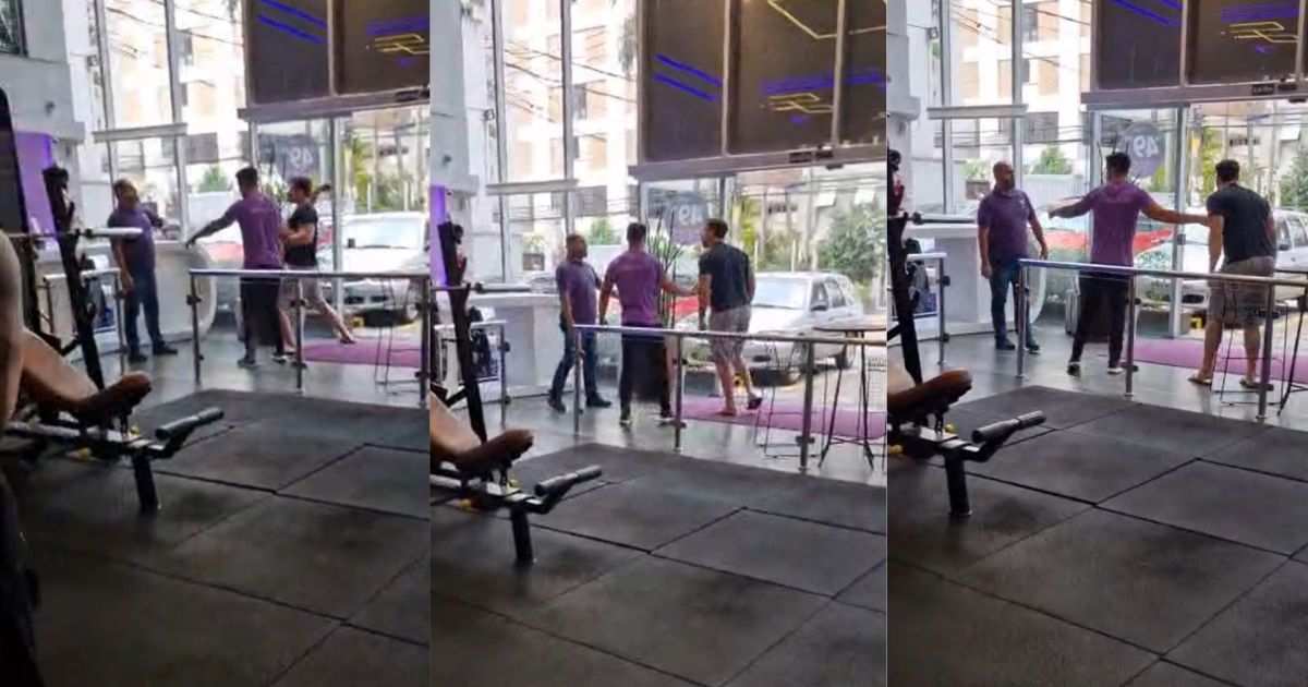 Man suspected of assaulting staff and damaging São Paulo gym