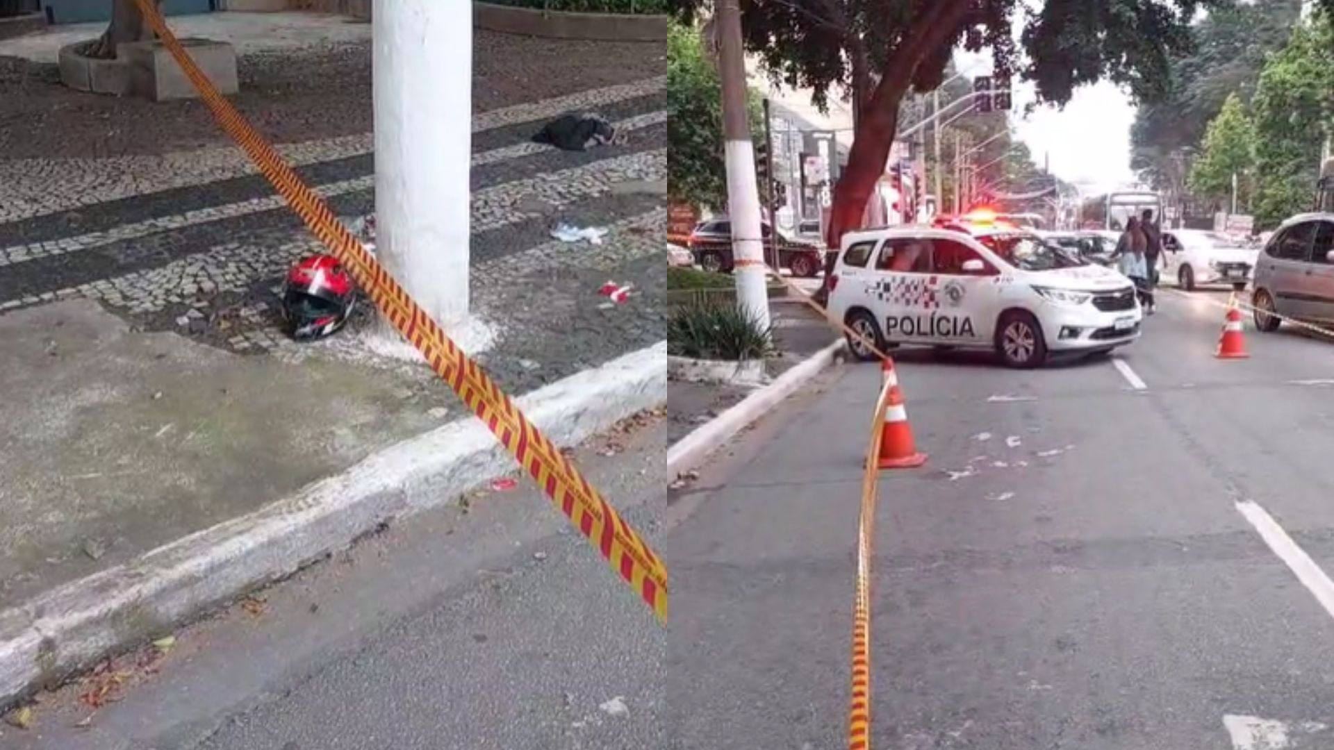 Homem foi baleado durante uma tentativa de assalto
