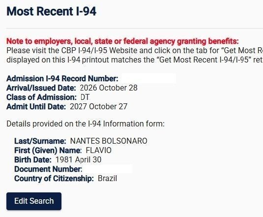 Flávio e família receberam autorização para permanecer nos EUA por um ano • U.S. Customs and Border Protection
