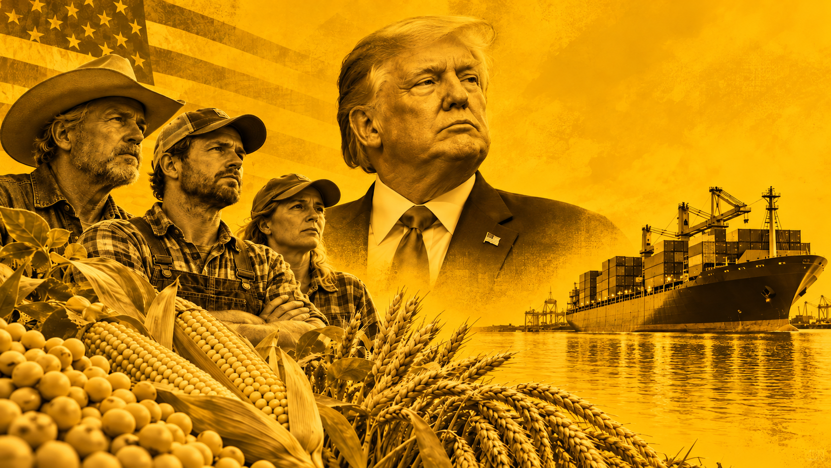 Produtores americanos estão frustrados com política comercial de Donald Trump