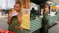 Ana Paula Siebert troca restaurante de luxo por pastel de feira