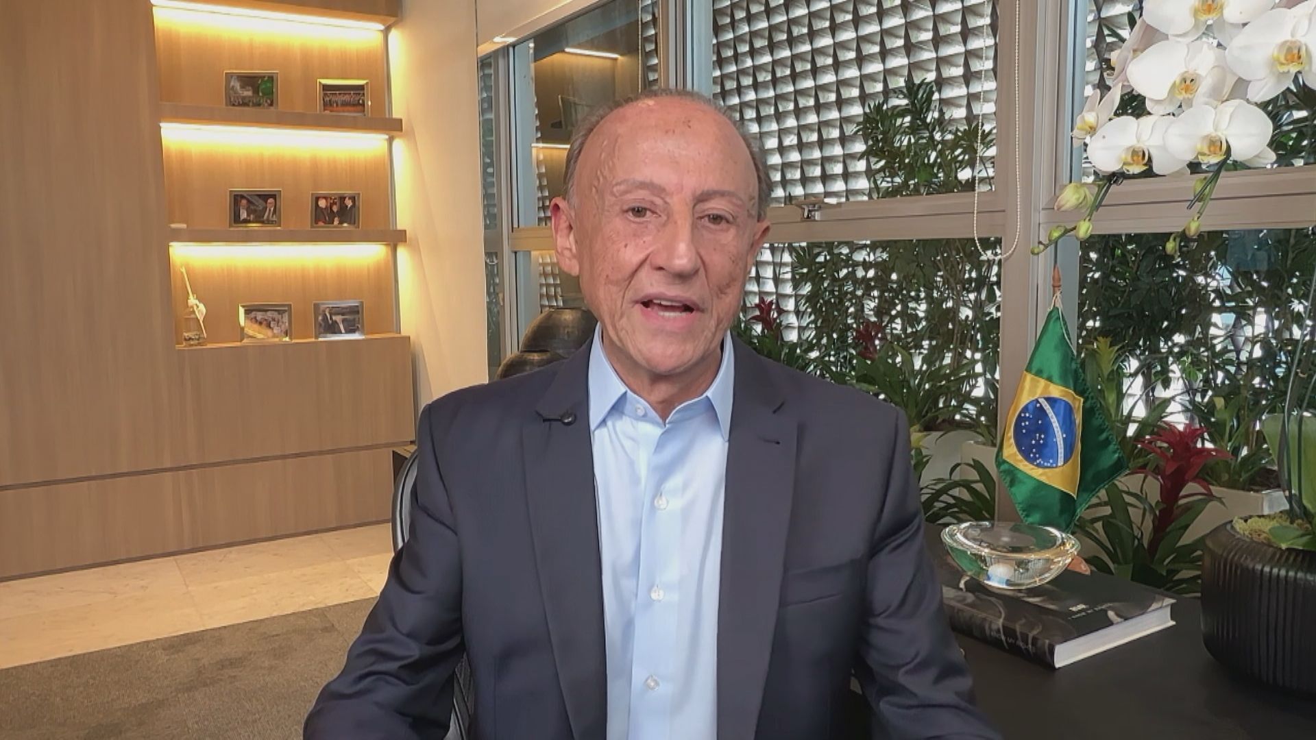 Paulo Skaf, presidente da Fiesp, em entrevista ao CNN 360°