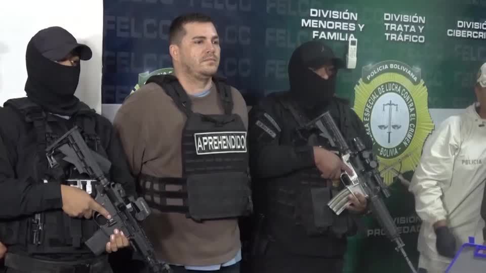 Imagem de destaque do post: Gangue de brasileiros envolvida com Comando Vermelho é presa na Bolívia