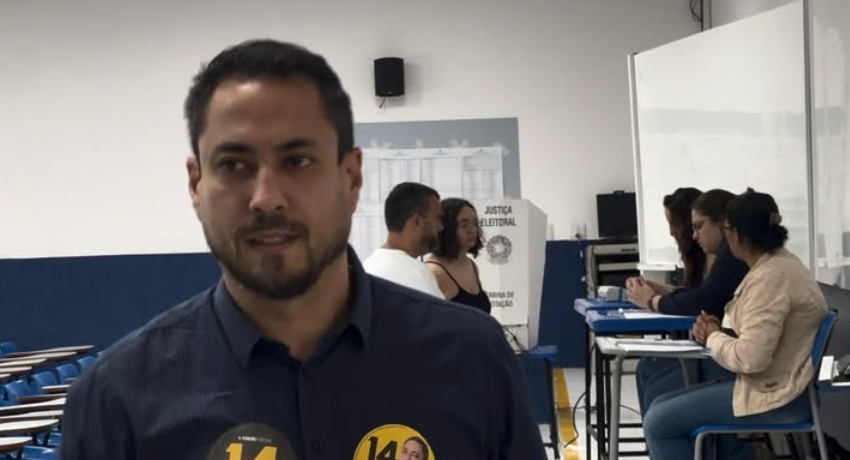 Candidato do Missão ao governo do ES, Breno Barcelos • Reprodução - Instagram @brenobarcelos14