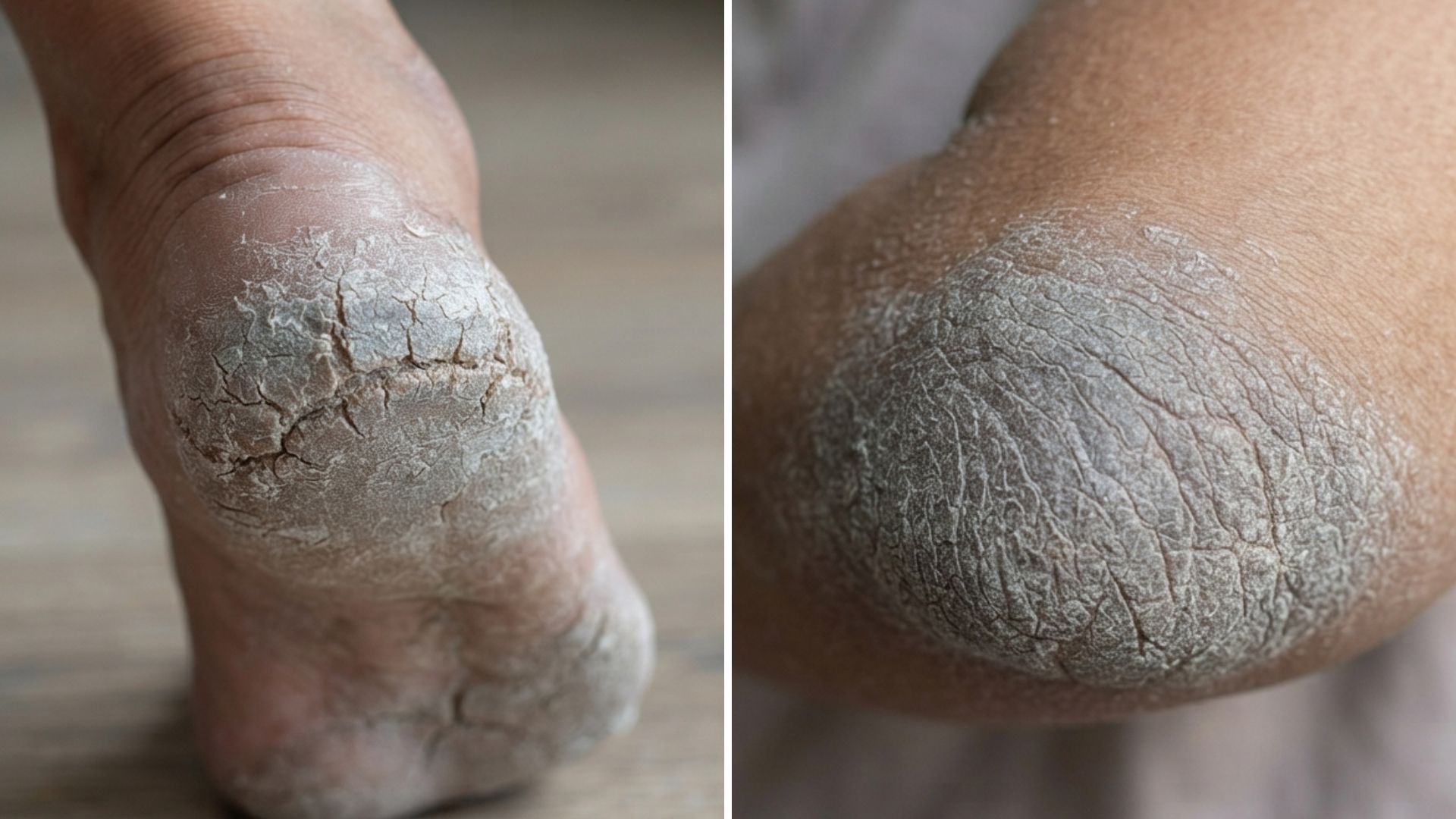 Como usar vaselina e hidratante para recuperar calcanhares e cotovelos ásperos no frio