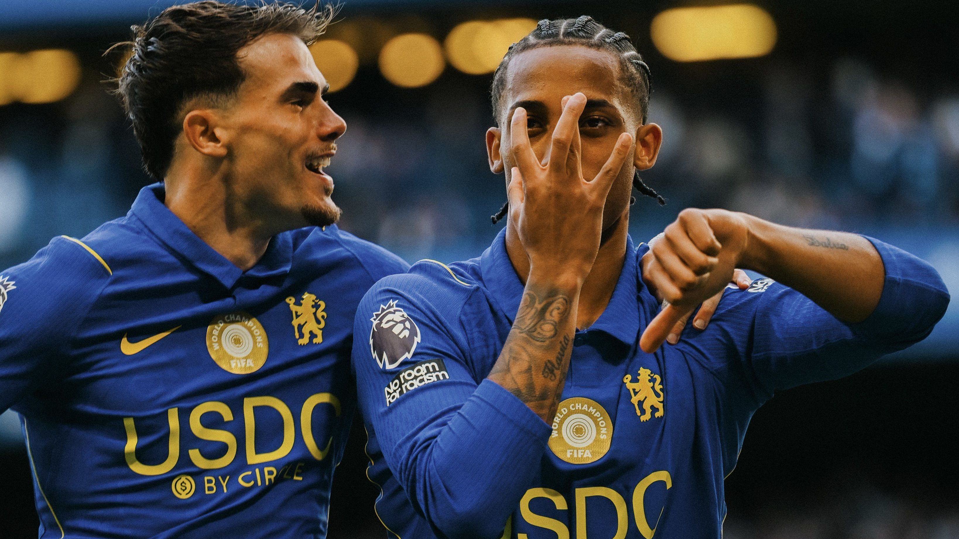 Com brilho de João Pedro, Chelsea goleia Bournemouth e fica perto do G4
