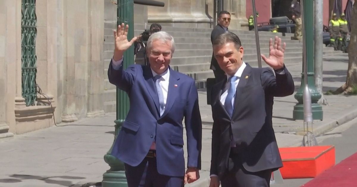 Presidente do Chile visita Bolívia pela primeira vez em 70 anos
