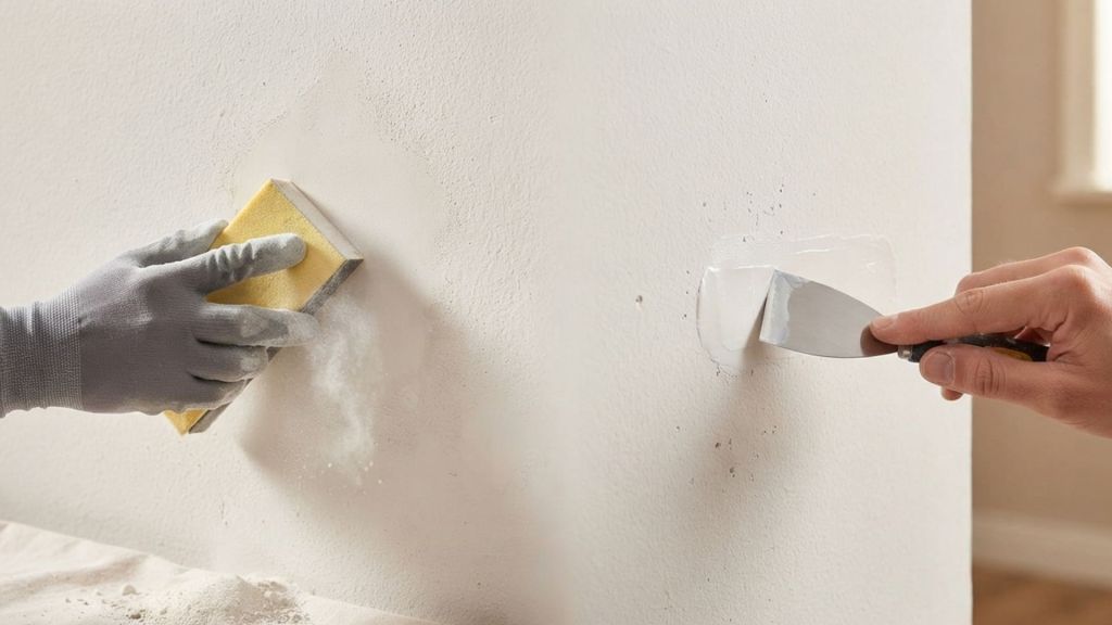 Métodos práticos e profissionais permitem corrigir imperfeições de pregos e parafusos na alvenaria sem acumular sujeira na residência